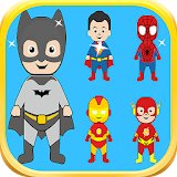 Toy Super Heroes Games icon
