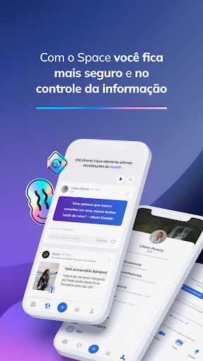 Android application Space screenshort