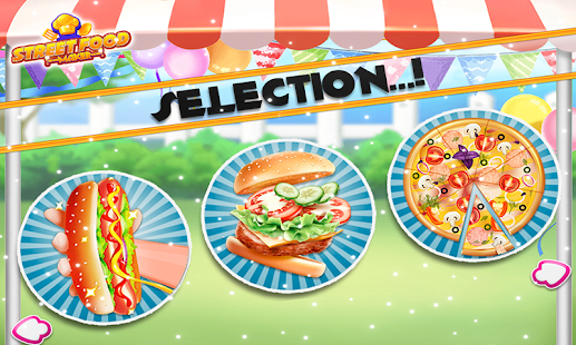 Street Food Pizza Maker - Burger Shop Cooking Game 1.0.4 APK screenshots 2
