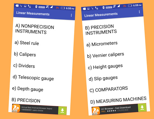 Mech Measurement and Metrology Screen 2