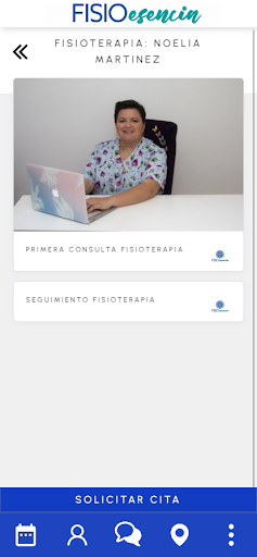 Android application Fisioesencia screenshort