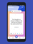 screenshot of Quotico - Create Quotes, Poetr