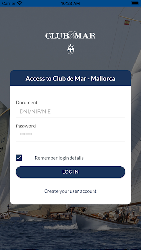Android application Club de Mar-Mallorca screenshort