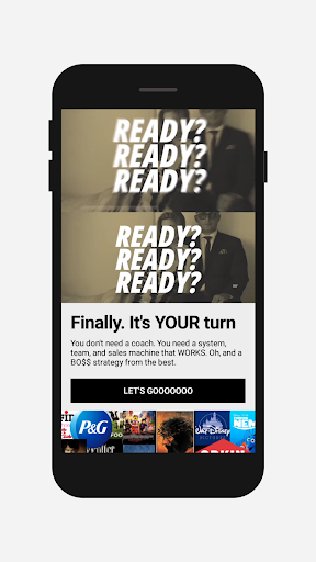 Android application LaunchPreneur screenshort
