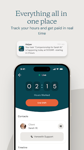 Helper: Jobs on Herewith screenshot 5