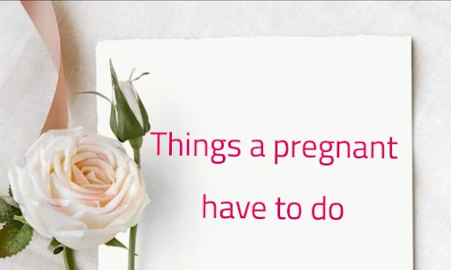 Tips for my pregnancy