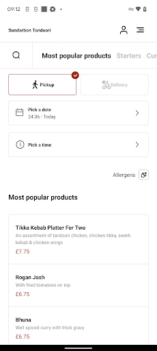 Sundarbon Tandoori CV11 Screen 3