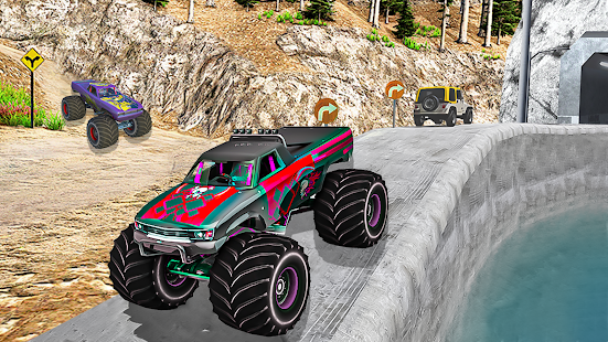 Offroad Monster Racing Game apklade screenshots 1