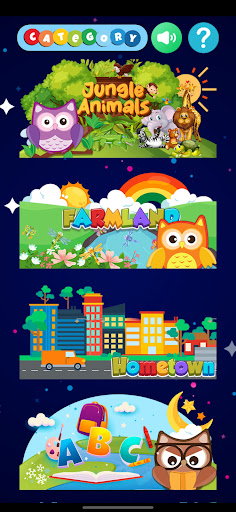 Android application KidzTrivia screenshort