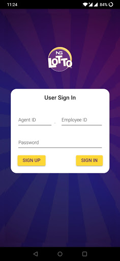 Android application NextGen Lotto screenshort