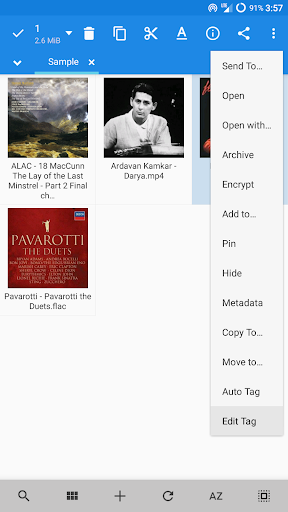 Android application MiX Tagger - Tag Editor Add-on screenshort
