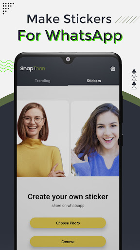 Android application SnapToon AI - Photo Editor screenshort