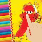 Go Paint Coloring Ninja Kids icon