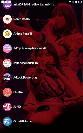 The J-Pop Channel - Radios Screen 2