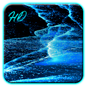 Blue Night Ocean APUS Live Wallpaper