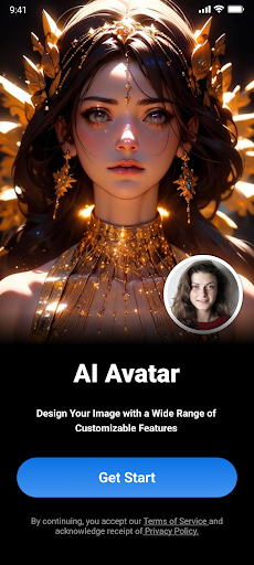 Android application AvatarMe screenshort