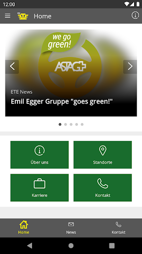Android application myETE screenshort