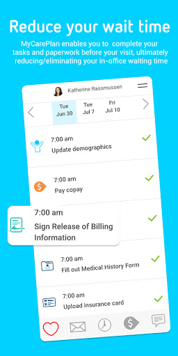 MyCarePlan Screen 2