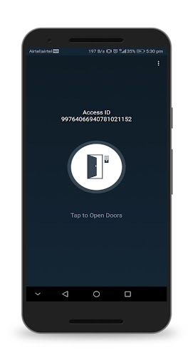 Android application MATRIX COSEC ACS screenshort