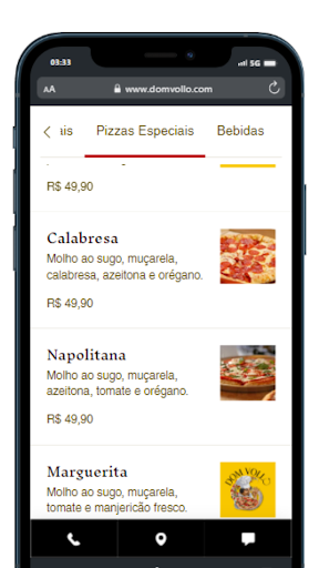 Dom Vollo Pizza Screen 2