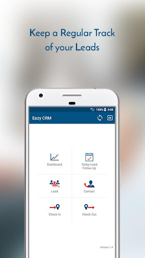 Android application Eazy CRM screenshort
