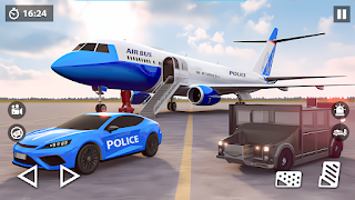 US Police Car Transporter Game - Screenshot 2