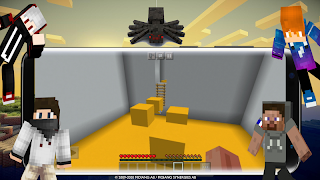Parkour Mega Level - Mods MCPE - Screenshot 1
