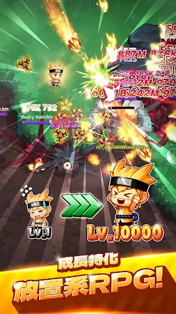 Game screenshot 忍者育成オンライン：放置型成長RPG hack