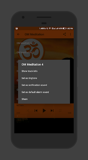 OM Meditation Screen 3