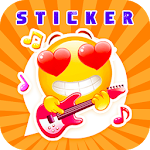 Cover Image of Скачать Love Stickers For WhatsApp-Emoji Gif WAStickerApps 2.2 APK