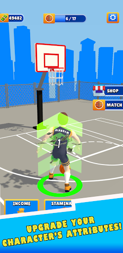 Android application All Star Basketball Challenge screenshort