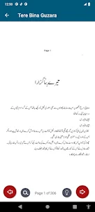 Tere Bina Guzara Urdu Novel