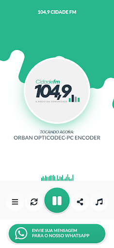 Android application CIDADE FM FAXINAL screenshort