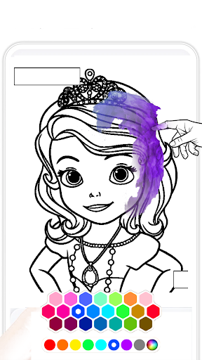 العاب رسم تلوين اميرات والبنات