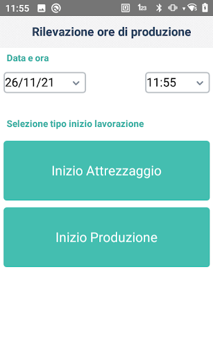 Ore di Produzione Screen 2