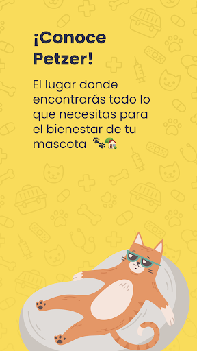 Android application Petzer | Servicios y Productos screenshort