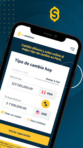 Tucambista - Exchange dollars Screen 2