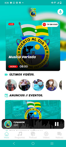 Puerto Al Dia La Radio Screen 2