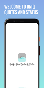 UniQ - Short Quotes & Status