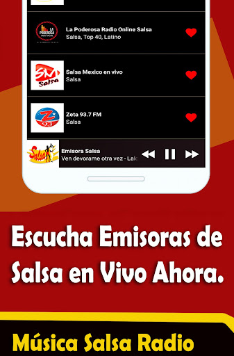 Musica Salsa Screen 2