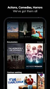 Filmzie - Movie Streaming App