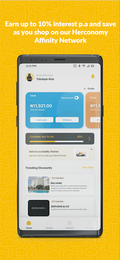 Android application Herconomy: Savings & Much More screenshort