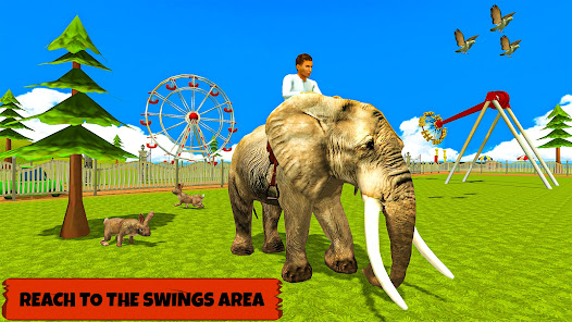 Elephant Rider Swing Simulator screenshots 1