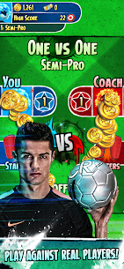 Ronaldo MOD APK :Kick’n’Run Football (Free Shopping) Download 7