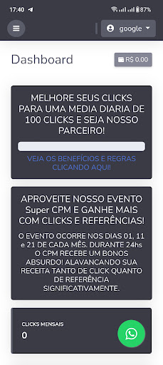 BlogAds Renda online Screen 2