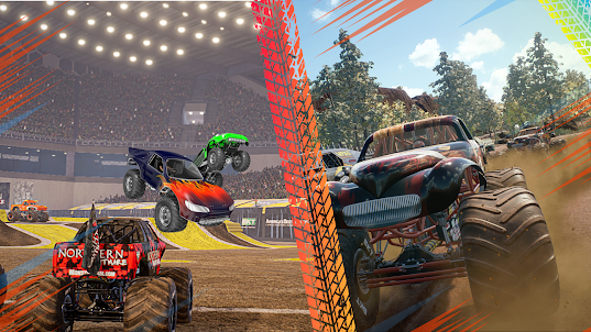 Monster Truck Xtreme Drag Race