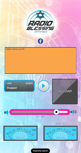 Android application Radio Blessing CR screenshort