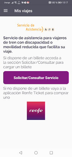 Servicio de Asistencia Screen 2