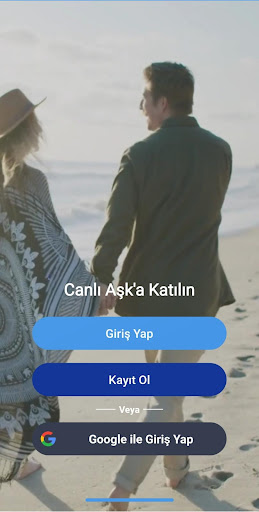 Android application Canlı Aşk - Flort & Friend screenshort