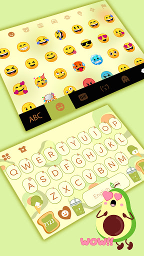 Cute Avocado Theme Screen 3